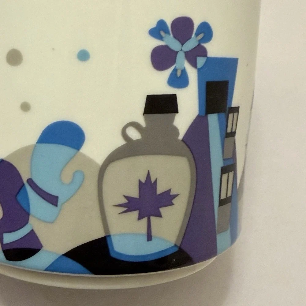 Starbucks Coffee Cup Quebec You Are Here Series Collection 14oz Tea Mug 2015